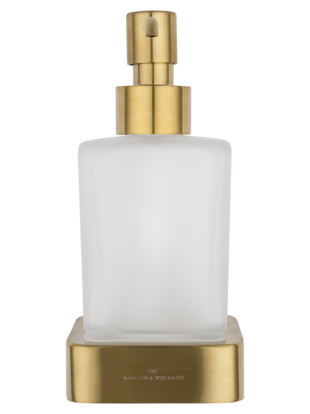 Дозатор мыла WONZON & WOGHAND LOTTE, брашированное золото WW-8333-BG