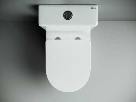 Напольный пристенный унитаз Ceramica Nova Metropol Rimless CN4001