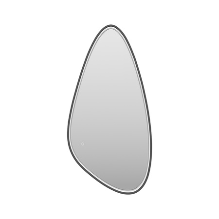 Зеркало (120х60)  Brevita Venus VEN-Var-060-black