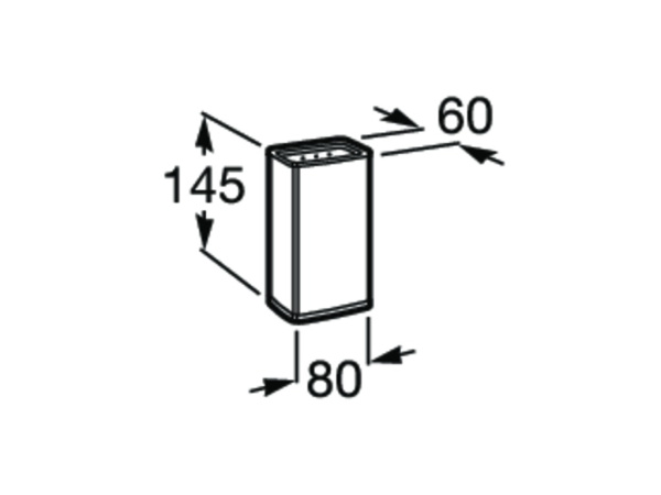 Стакан Roca Select 816303001
