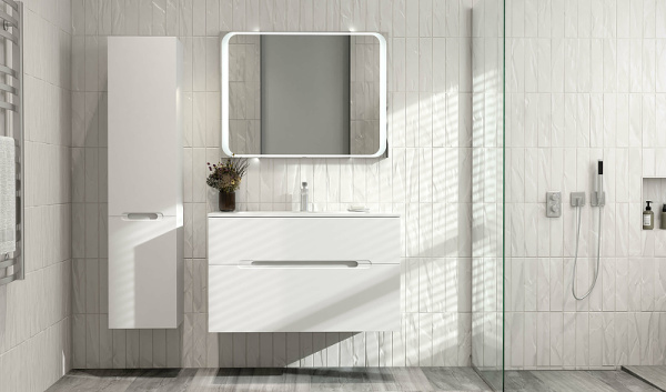 Тумба под раковину Jorno Modul 100  Mоl.01.97/P/W