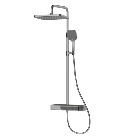 Душевая система с изливом Arrow AMG13SH870GG серый