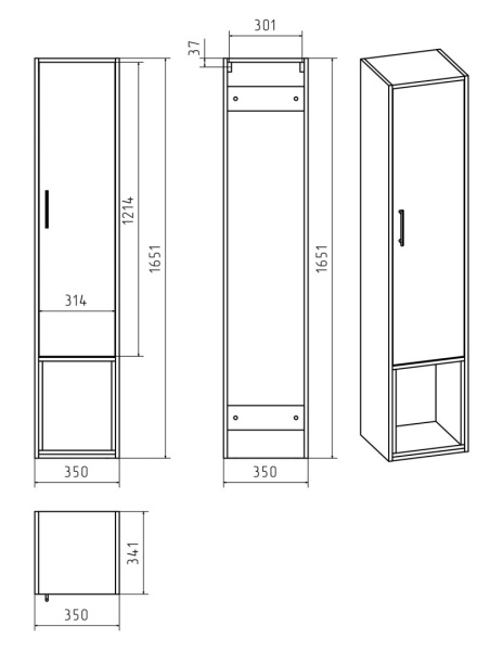 Пенал Misty Фетта 35   П-Фет05035-011П правый