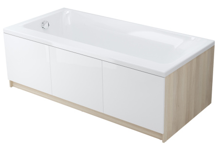 Ванна акриловая прямоугольная Cersanit SMART 170x80 правая 63351
