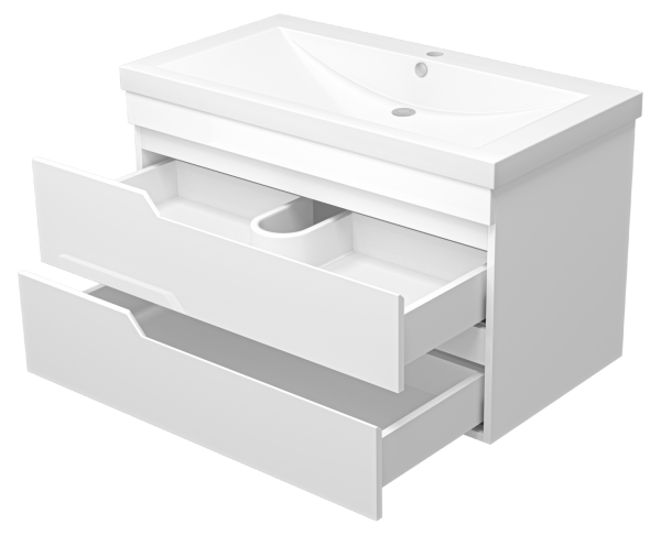 Тумба под раковину Misty Софт 90  П-Соф-01090-011П2Я