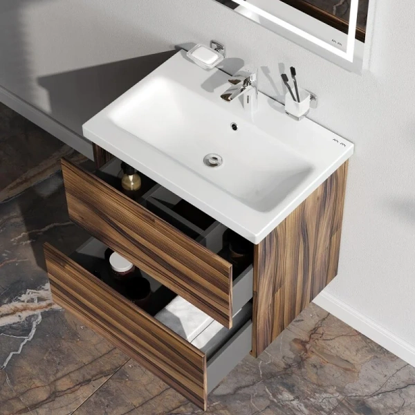 Тумба без раковины 75 см Am.Pm Gem M90FHX0752HF орех