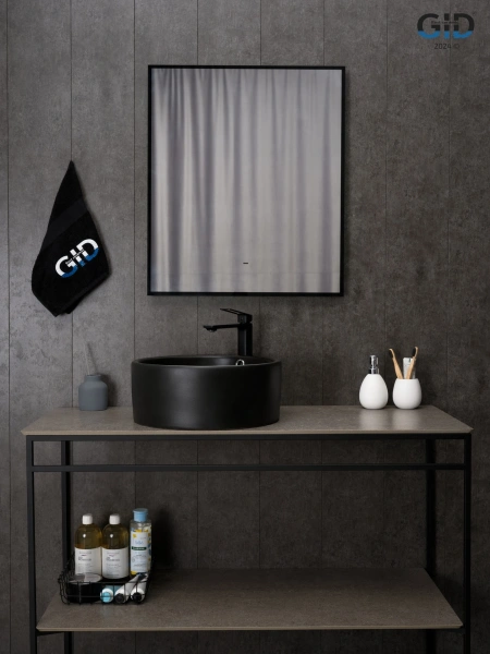 Раковина накладная (41,5х41,5) Gid N9130bg