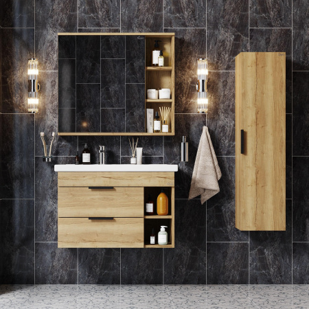 Тумба под раковину подвесная Onika Легран 80 108047