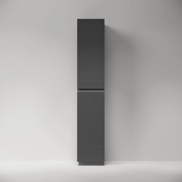 Шкаф-пенал напольный Sancos Folk Floor PFL35FGS темно-серый матовый