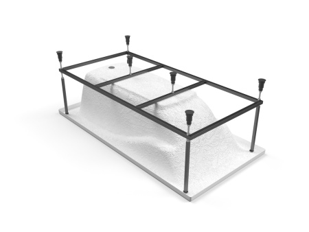 Ванна акриловая прямоугольная Cersanit ZEN 170x85 63355
