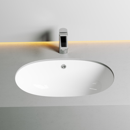 Раковина встраиваемая снизу (56,5х38,5) Ceramica Nova ELEMENT CN6044