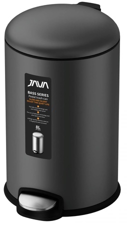 Мусорное ведро с микролифтом 8 л JAVA S-885-8Q
