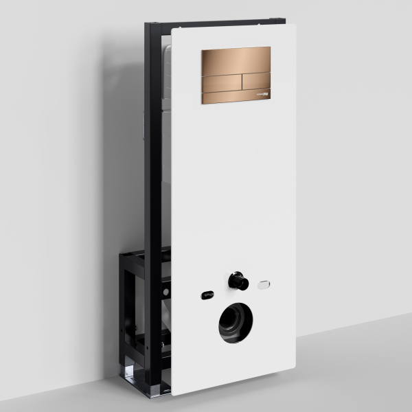 Инсталляция для унитаза WasserKRAFT Glan 66TLT.010.ME.WH.RG04