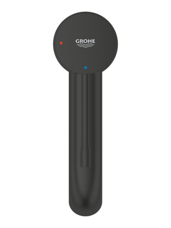 Смеситель для раковины однорычажный Grohe Essence New  23797 2431 (237972431) черный матовый