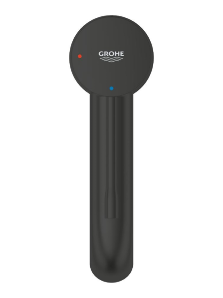 Смеситель для раковины однорычажный Grohe Essence New  23797 2431 (237972431) черный матовый