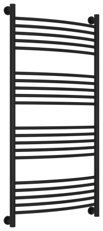 Полотенцесушитель Водяной Выгнутая Сунержа Богема + (120х60) Матовый Черный 31-0221-1260