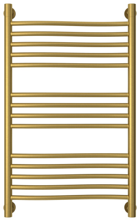 Полотенцесушитель Водяной Сунержа Флюид + (80х50) Состаренная Латунь 051-0222-8050