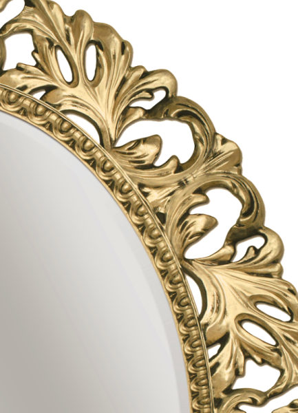 Зеркало (75х95) Misty Аврора O.1021.BA.ZA (золото) Л-Авр-07076-142ОЗ