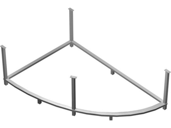 Каркас для ванны Jacob Delafon Micromega Duo 150 SF218RU-NF