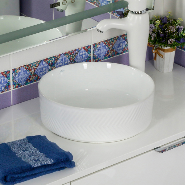 Раковина накладная (36х36) Melana 320339-805