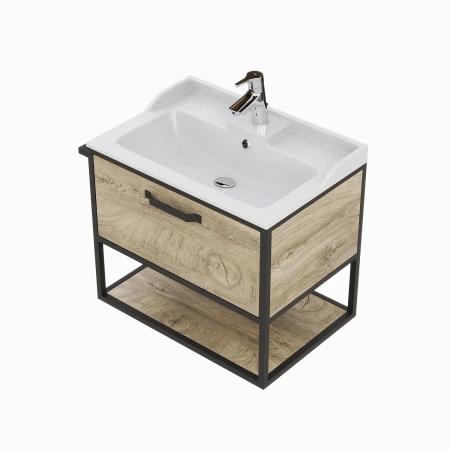 Тумба под раковину Aquaton Лофт Фабрик 65 1A242301LTDU0