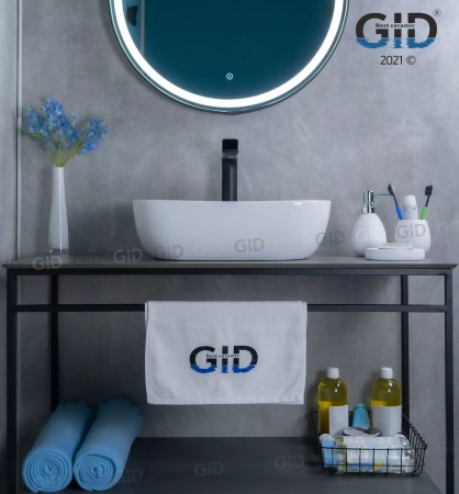 Раковина накладная (46х32,5) Gid D1333