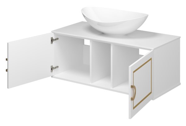 Тумба с раковиной Brevita Steffany 105 УТ000012708