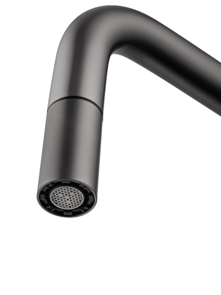 Смеситель для кухни с выдвижным изливом WONZON & WOGHAND, темный графит WW-6018-BGG Смеситель для кухни с выдвижным изливом WONZON & WOGHAND, темный графит WW-6018-BGG