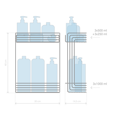 Полка прямоугольная ЧМЗ фрейм  504-002-08
