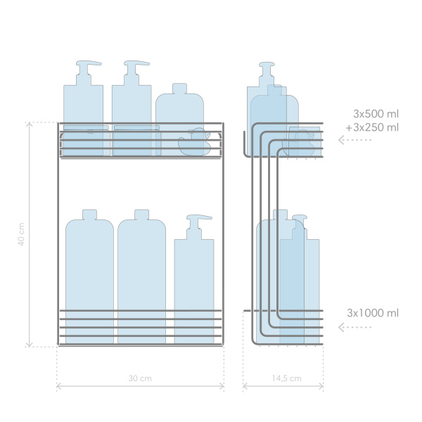 Полка прямоугольная ЧМЗ фрейм  504-002-08