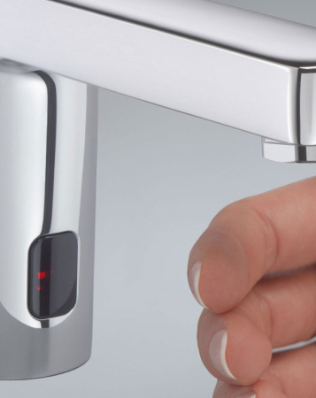 Смеситель для раковины электронный Kludi Zenta 3810505