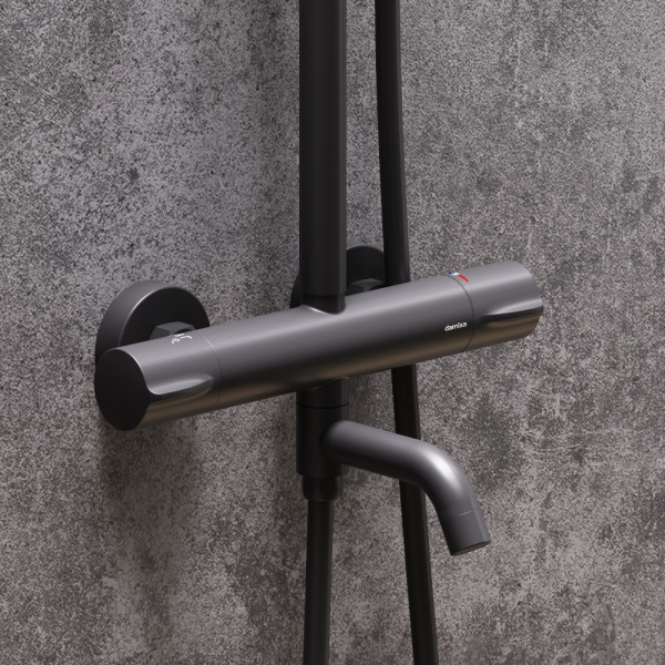 Душевая система с изливом Damixa Scandinavian Pure 936810300