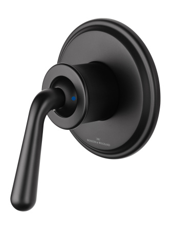 Смеситель с гигиеническим душем встраиваемый WONZON & WOGHAND STEAM, черный матовый WW- 88849008-MB