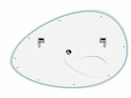 Зеркало с подсветкой (92х60) Art&Max Como AM-Com-920-600-DS-F
