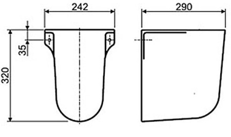 Полупьедестал IFO Fargen RP1212100000