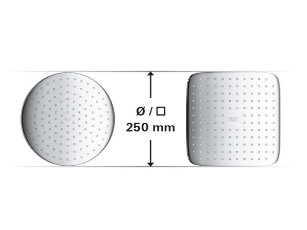 Душевая система Grohe Tempesta Cosmopolitan System 250 Cube 26693 000 (26693000) хром