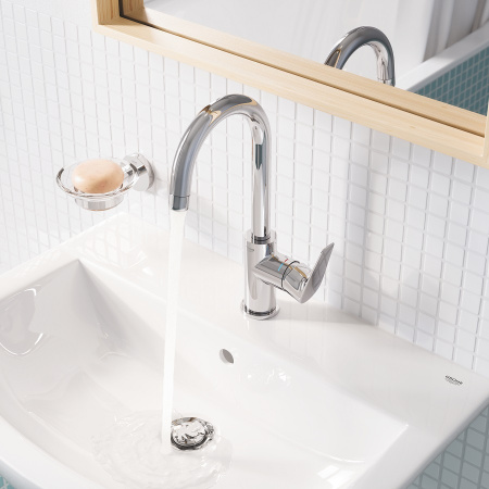 Смеситель для раковины Grohe BauEdge New 23760 001 (23760001) хром