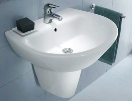 Полупьедестал для раковины Gala Jazz + крепеж 28432 (72889)