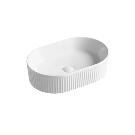 Раковина накладная (49х31) Gid Lago D1480, белый