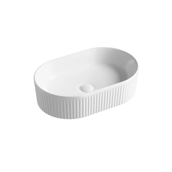 Раковина накладная (49х31) Gid Lago D1480, белый