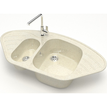 Кухонная мойка Marrbaxx Аделис Z23 Z023Q002 бежевый