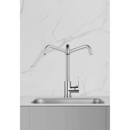 Смеситель для кухни Arrow AG4501 хром