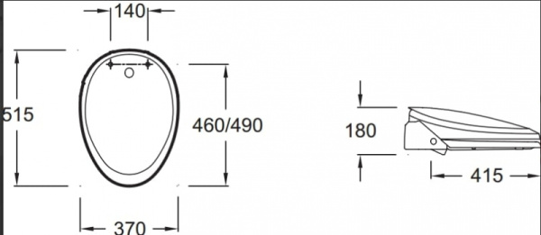 Крышка-биде Jacob Delafon 45559NK-0
