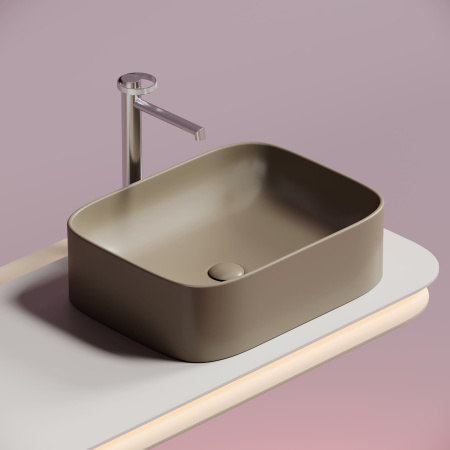 Раковина накладная (50,5х38) Ceramica Nova ELEMENT CN6052MC