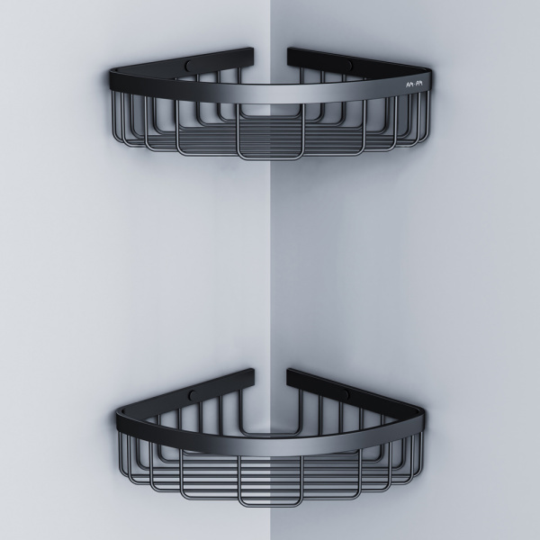 Корзина для душа угловая двухъярусная Am.Pm Sense L A7452222