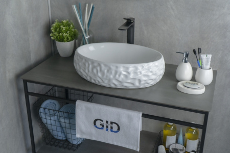 Раковина накладная (48х34) Gid 9030wf