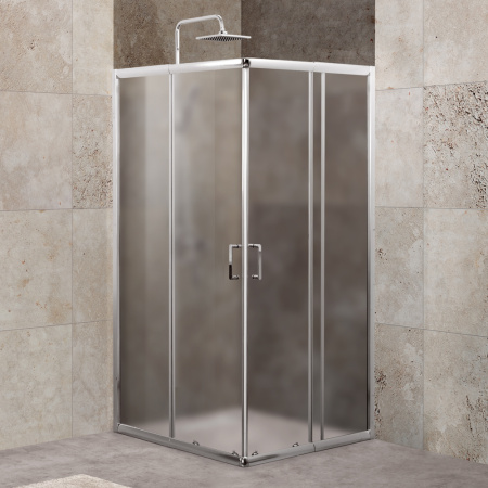 Душевой уголок (75х75) BelBagno UNIQUE-A-2-75/90-P-Cr