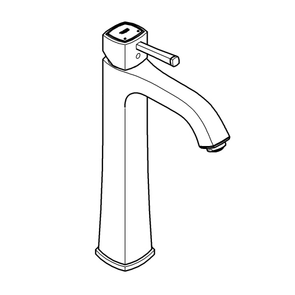 Смеситель для раковины свободностоящий GROHE Grandera 23313 DA0 (23313DA0) теплый закат глянец