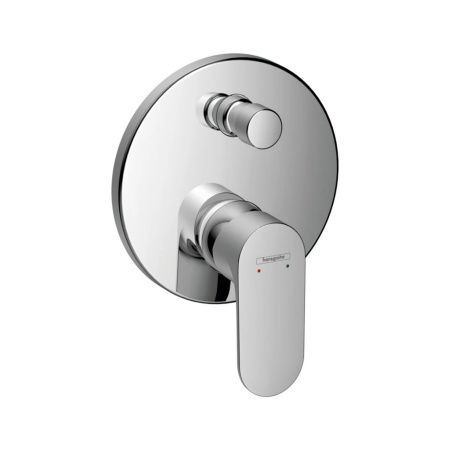 Смеситель для ванны встраиваемый с защитной комбинацией EN1717 Hansgrohe Rebris S 72467000 хром
