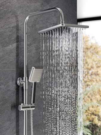Душевая система с изливом Agger Brilliant A0394400 хром